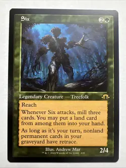 MTG Six (Retro Frame) Modern Horizons 3 NM - Image 1