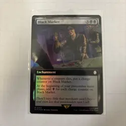 Black Market (Extended Art) (Surge Foil) Universes Beyond: Fallout Foil - Image 1