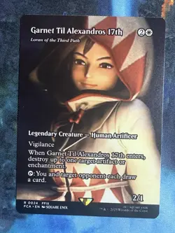 Garnet Til Alexandros 17th - Loran of the Third Path, Through the Ages Regular - Image 6