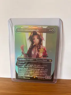 Aerith Gainsborough (Borderless) Final Fantasy Foil - Image 4