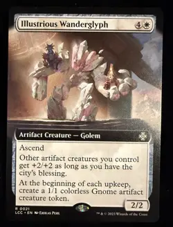 Illustrious Wanderglyph (Extended Art) Commander: the Lost Caverns of Ixalan NM - Image 2