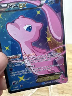 Pokemon TCG Card English Legendary Treasures Radiant Collection Mew EX RC24/RC25 - Image 2