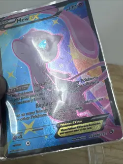 Pokemon TCG Card English Legendary Treasures Radiant Collection Mew EX RC24/RC25 - Image 3