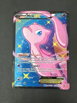 Pokemon TCG Card English Legendary Treasures Radiant Collection Mew EX RC24/RC25 - Image 4