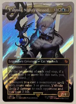 Y'shtola, Night's Blessed Borderless Surge Foil - Commander: Final Fantasy MTG - Image 1