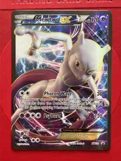 MEWTWO EX XY125 PROMO  Full Art Holo Pokemon Card 2016 - Image 1