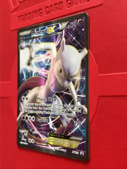 MEWTWO EX XY125 PROMO  Full Art Holo Pokemon Card 2016 - Image 2