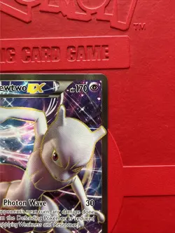 MEWTWO EX XY125 PROMO  Full Art Holo Pokemon Card 2016 - Image 3