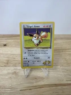 Pokemon Card - Lt. Surge's Eevee Gym Challenge 51/132 Uncommon - Image 1