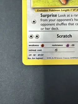 Pokemon Card - Lt. Surge's Eevee Gym Challenge 51/132 Uncommon - Image 3