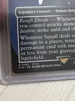 Squall, SeeD Mercenary - Borderless - Final Fantasy MTG - English - Image 5