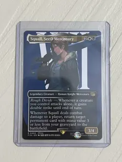 Squall, SeeD Mercenary - Borderless - Final Fantasy MTG - English - Image 7
