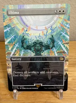 MTG Ultima 0328 Final Fantasy FFXIV FIN Borderless Regular Rare NM - Image 1