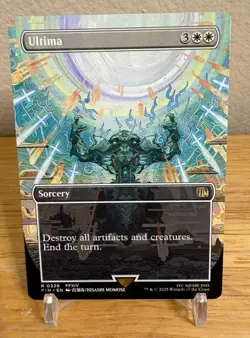 MTG Ultima 0328 Final Fantasy FFXIV FIN Borderless Regular Rare NM - Image 2