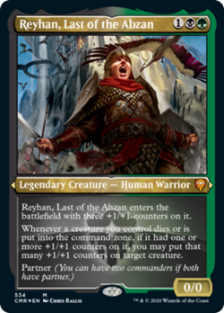 Reyhan, Last of the Abzan (Showcase) FOIL Commander Legends PLD CARD ABUGames - Image 2