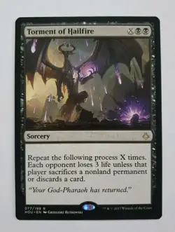 MTG Torment of Hailfire - Hour of Devastation - NM Regular - Image 1