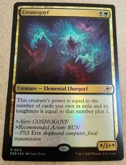 Cosmogoyf - #215 Foil - Edge of Eternities - Mtg - Image 1