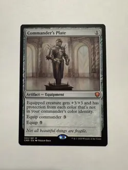 MTG Commander's Plate Commander Legends Magic The Gathering NM - Image 1
