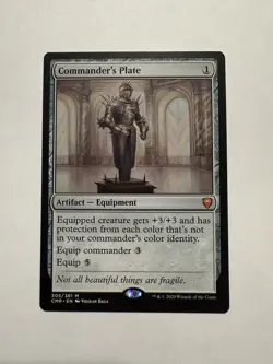 MTG Commander's Plate Commander Legends Magic The Gathering NM - Image 3
