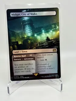 Midgar, City of Mako (Borderless) Final Fantasy Foil MTG NM - Image 3