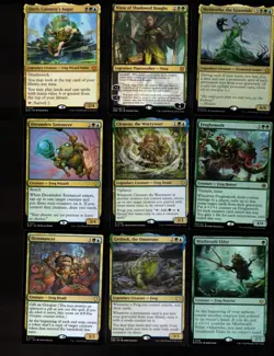 FROGS!-100 Card Magic the Gathering Commander Deck-Deathtouch-Rare-Mythic-MTG - Image 1