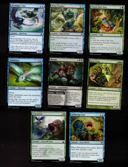FROGS!-100 Card Magic the Gathering Commander Deck-Deathtouch-Rare-Mythic-MTG - Image 9