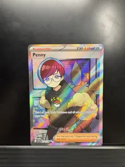 Penny 239/198 Ultra Rare Scarlet & Violet Base Set - Pokemon Card TCG (NM) - Image 1