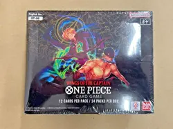 One Piece Card OP06 Wings of the Captain Booster Box New Sealed PSA English - Image 1