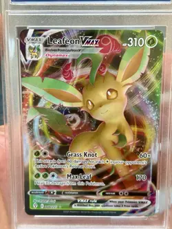 008/203 Evolving Skies Leafeon Vmax Pokemon 2021 TCG Card English Grade 10 - Image 5