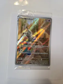 Pokémon Mimikyu SVP 075 Paldean Fates ETB Promo Card [SEALED] w/ Toploader! - Image 5