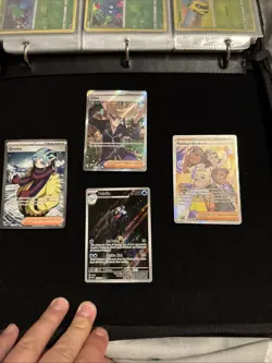 Pokémon Paldean Fates Full Art Bundle 4 Cards, Scarlet Violet - Image 1
