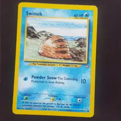 Swinub 79/111⭐VERY GOOD⭐Neo Genesis Pokemon Card TCG - Image 1