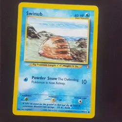 Swinub 79/111⭐VERY GOOD⭐Neo Genesis Pokemon Card TCG - Image 3