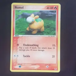 Numel 5/10* Yuka Morii Rare⭐VERY GOOD⭐EX Trainer Kit Pokemon Card TCG - Image 1