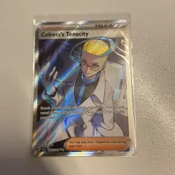 Colress's Tenacity - Full Art Holo Rare Shrouded Fable 087/064 Pokemon Card NM - Image 1