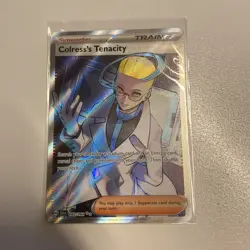 Colress's Tenacity - Full Art Holo Rare Shrouded Fable 087/064 Pokemon Card NM - Image 3