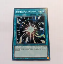 RA03-EN053 Super Polymerization -  SECRET RARE - NM 1st Edition YuGiOh Card - Image 1