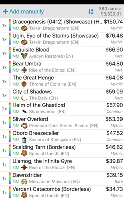 Magic the Gathering Collection 360 Cards Rares, Mythics, And Classics $3300!!! - Image 1