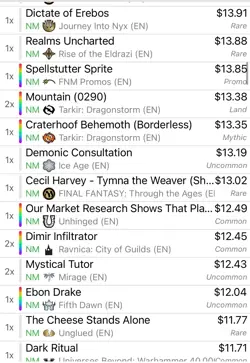 Magic the Gathering Collection 360 Cards Rares, Mythics, And Classics $3300!!! - Image 13