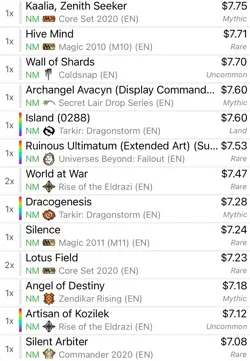 Magic the Gathering Collection 360 Cards Rares, Mythics, And Classics $3300!!! - Image 17