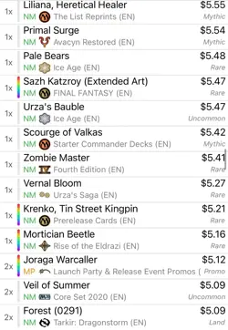 Magic the Gathering Collection 360 Cards Rares, Mythics, And Classics $3300!!! - Image 20