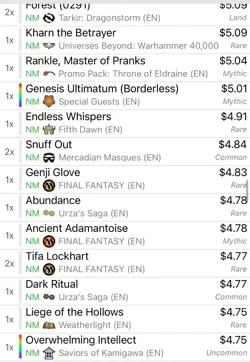 Magic the Gathering Collection 360 Cards Rares, Mythics, And Classics $3300!!! - Image 21