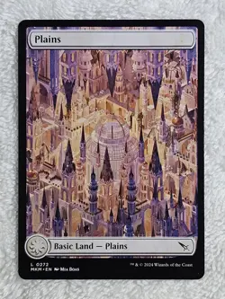 MTG Plains #272 Full Art Murders at Karlov Manor Magic Card Land NM - Image 1