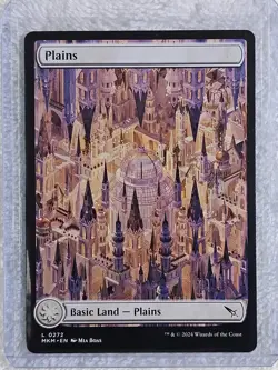 MTG Plains #272 Full Art Murders at Karlov Manor Magic Card Land NM - Image 10