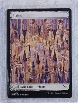 MTG Plains #272 Full Art Murders at Karlov Manor Magic Card Land NM - Image 4