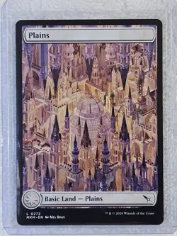 MTG Plains #272 Full Art Murders at Karlov Manor Magic Card Land NM - Image 5