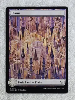 MTG Plains #272 Full Art Murders at Karlov Manor Magic Card Land NM - Image 7