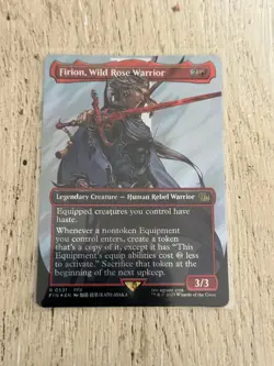 Firion, Wild Rose Warrior (Borderless) (Surge Foil) Final Fantasy Foil - Image 1
