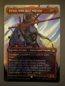 Firion, Wild Rose Warrior (Borderless) (Surge Foil) Final Fantasy Foil - Image 3
