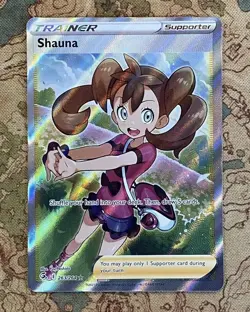 Pokemon Card TCG - Shauna 263/264 Full Art Trainer Fusion Strike NM⭐️ - Image 1